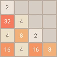 Classic 2048 board
